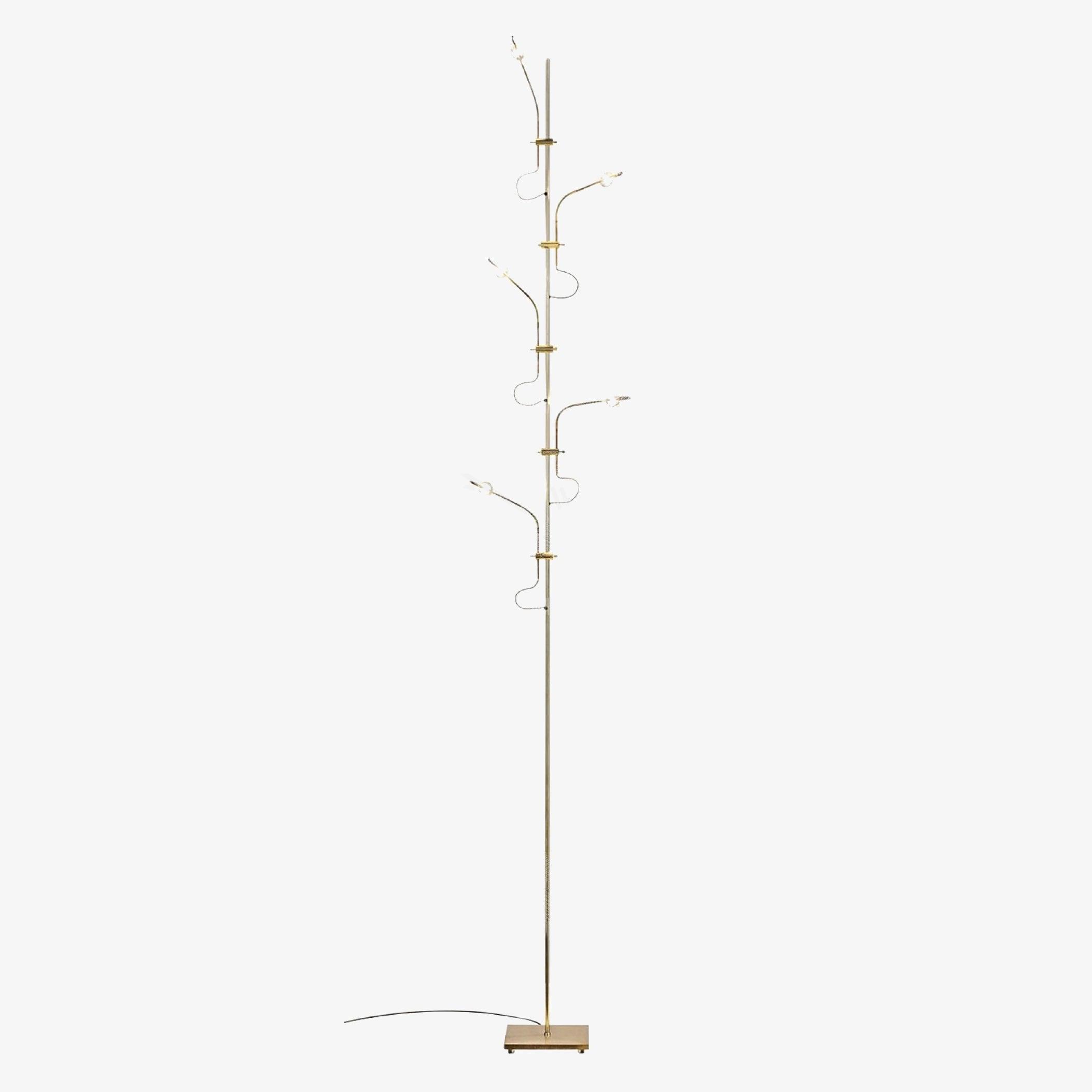 Receiv Steel Floor Lamp-Neutral Decor