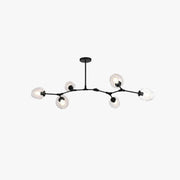 Zerin Nordic Modern Glass Pendant Light Clear Bubble-Neutral Decor