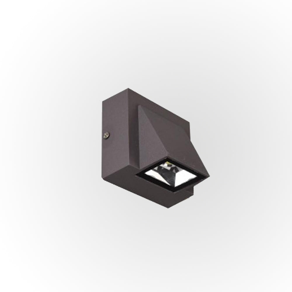 Vexto Modern Black Metal LED Outdoor Wall Lamp-Neutral Decor
