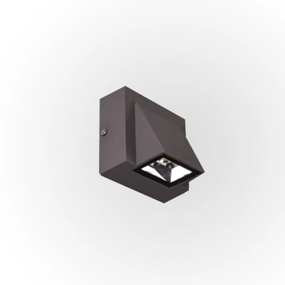 Vexto Modern Black Metal LED Outdoor Wall Lamp-Neutral Decor