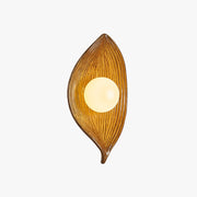 Aria Modern LED Wall Lamp Black/White/Wood Acrylic Living Room - Neutral Decor