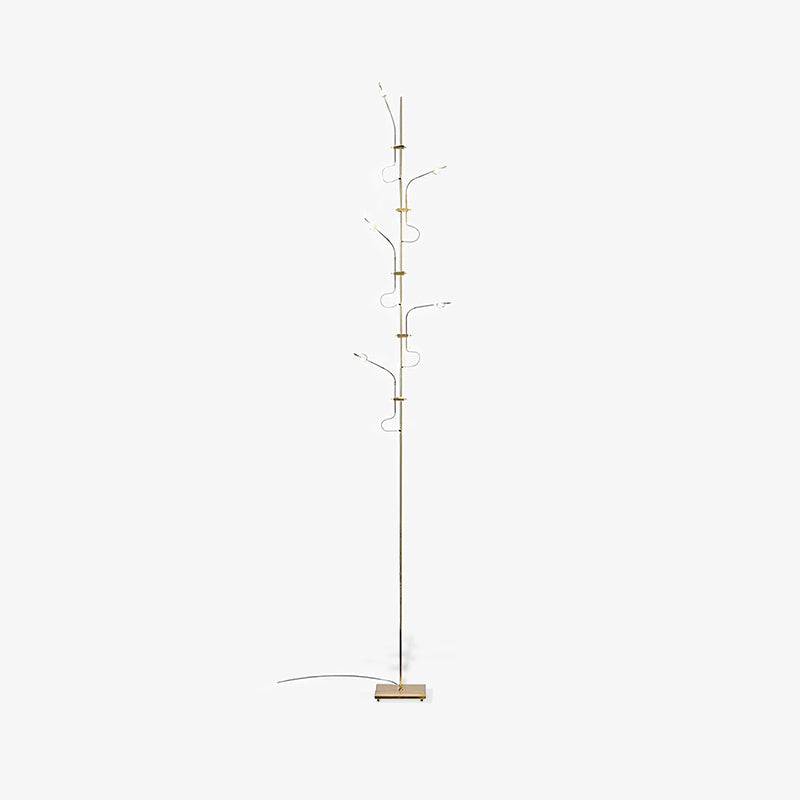 Receiv Steel Floor Lamp-Neutral Decor