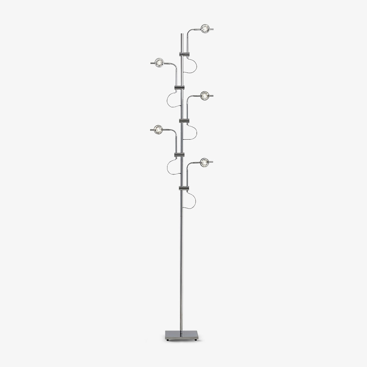Receiv Steel Floor Lamp-Neutral Decor