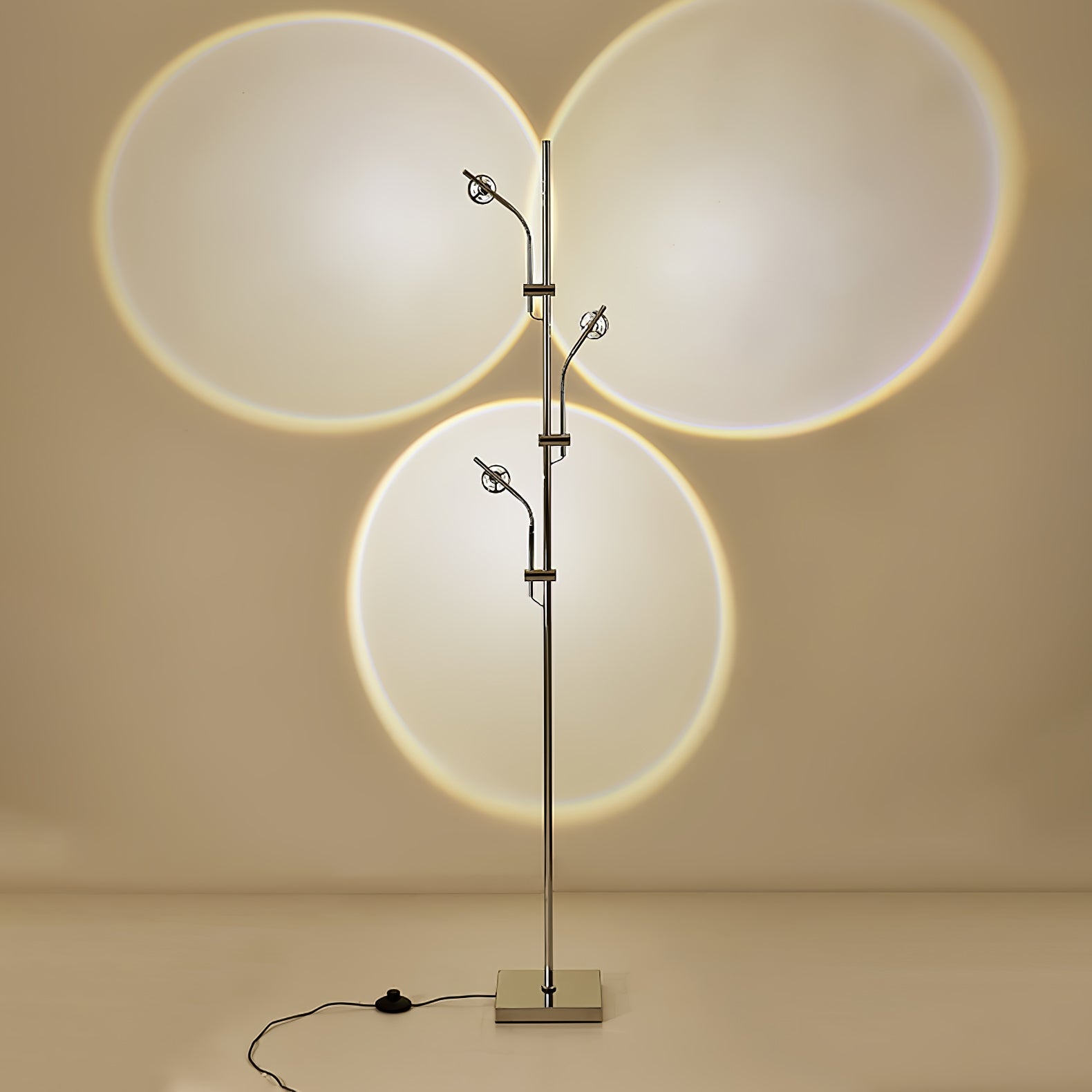 Receiv Steel Floor Lamp-Neutral Decor