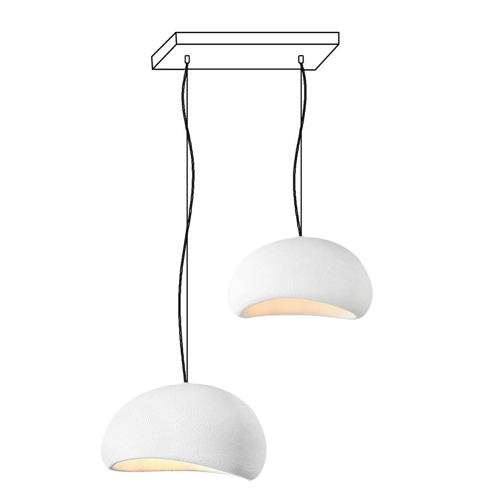 Lustra Chandelier Rough Combination Wabi-Sabi-Neutral Decor