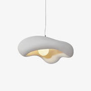 Pendant Lamp Resin in Organic Shape for Modern Interiors Natural