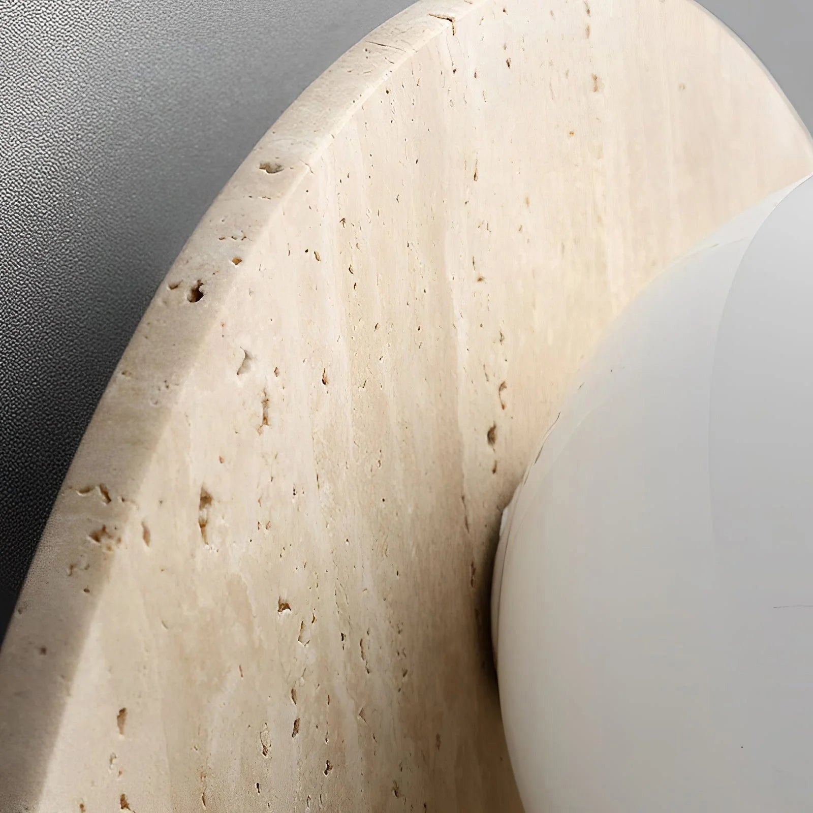 Nora Travertine Wall Lamp