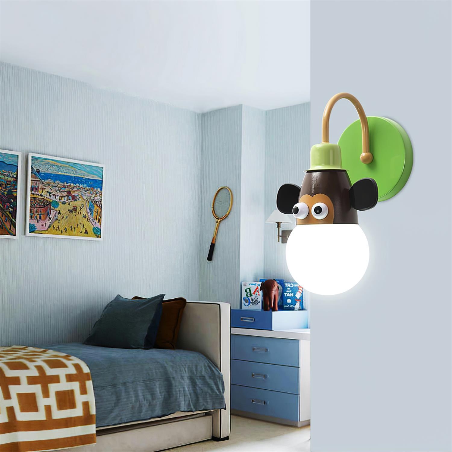Neloz Artistic Playful Wall Lamp-Neutral Decor