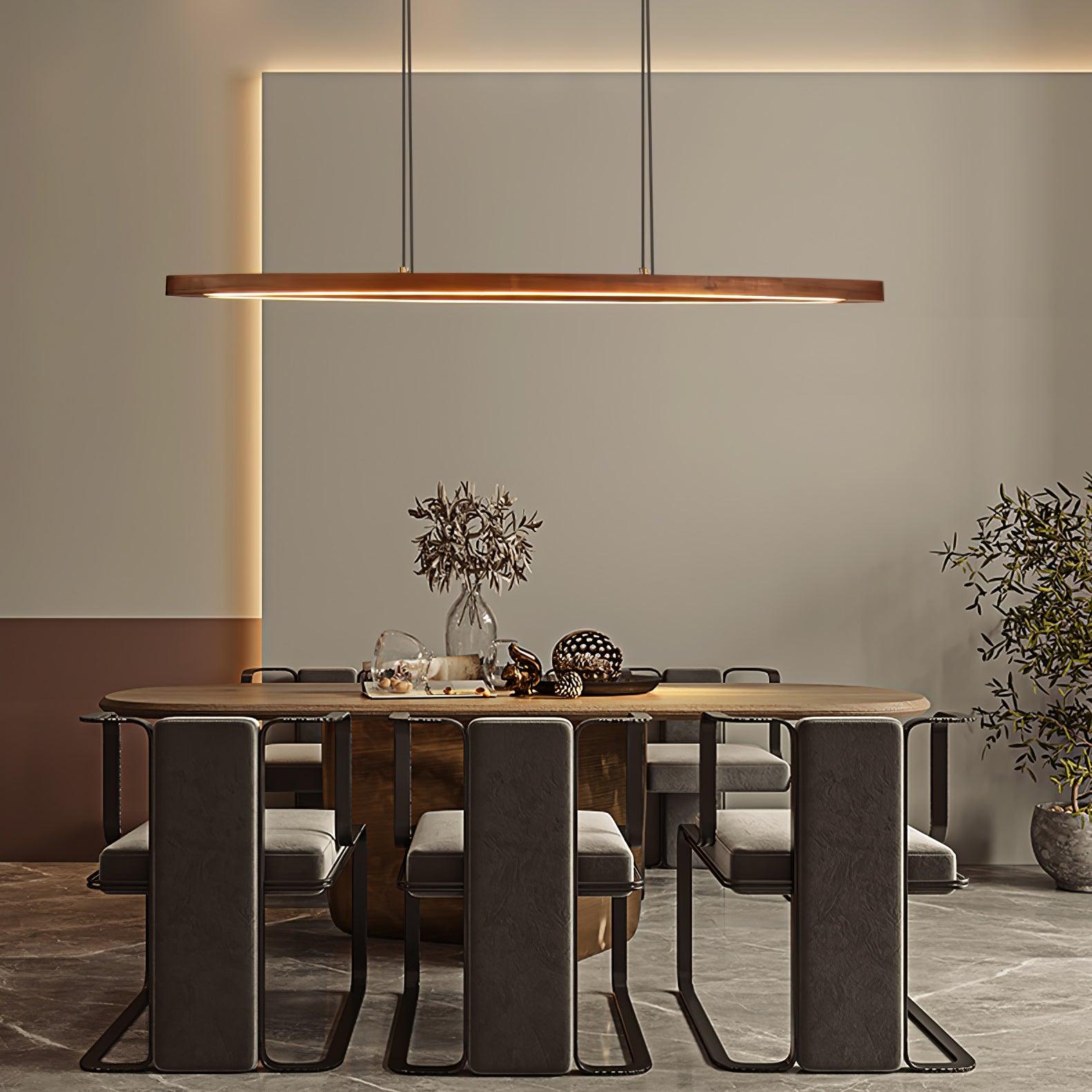 Hylan Wood Minimalist Pendant Lamp-Neutral Decor