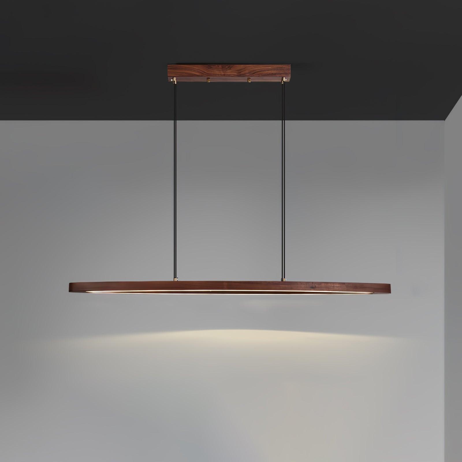 Hylan Wood Minimalist Pendant Lamp-Neutral Decor