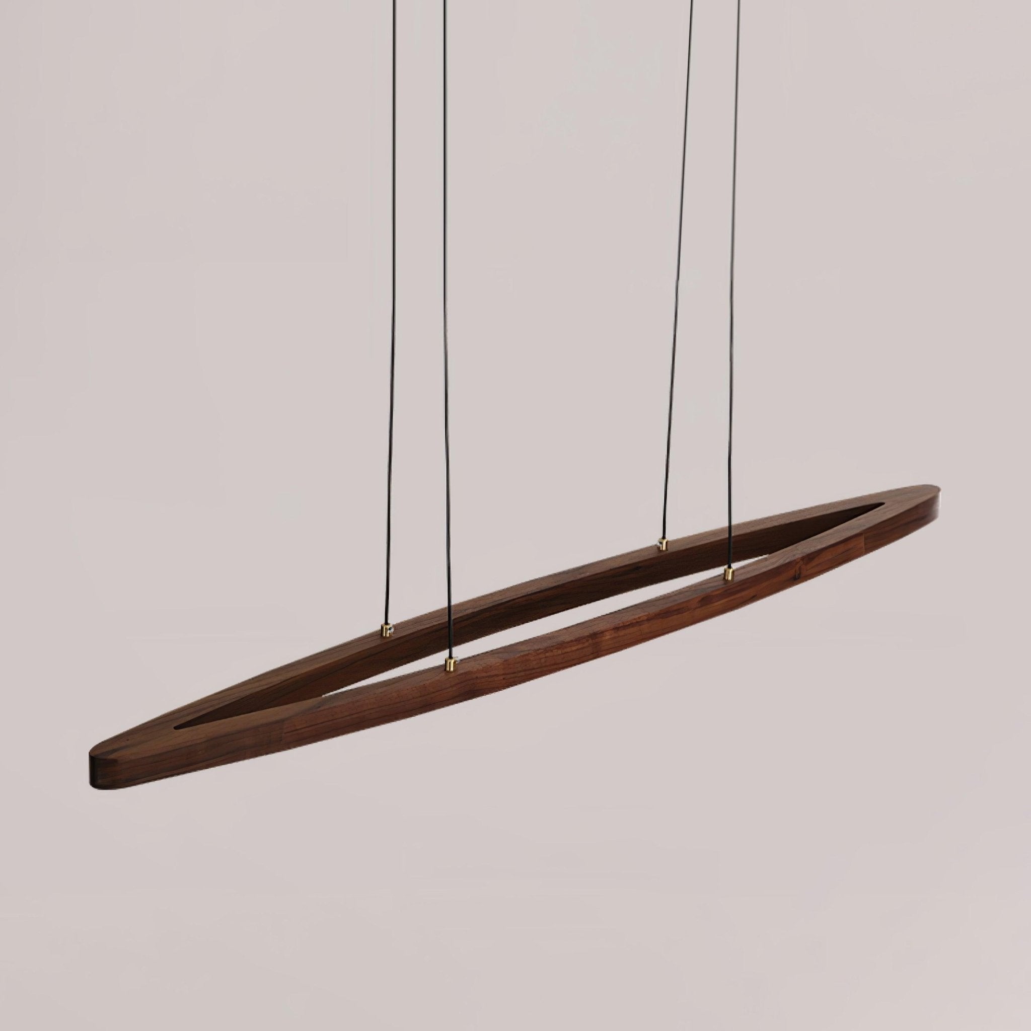 Hylan Wood Minimalist Pendant Lamp-Neutral Decor