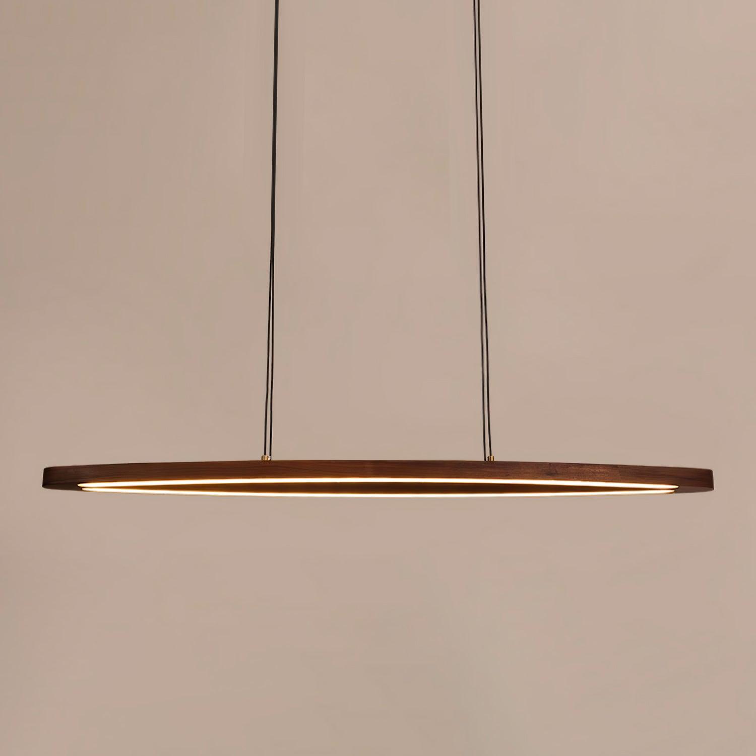 Hylan Wood Minimalist Pendant Lamp-Neutral Decor