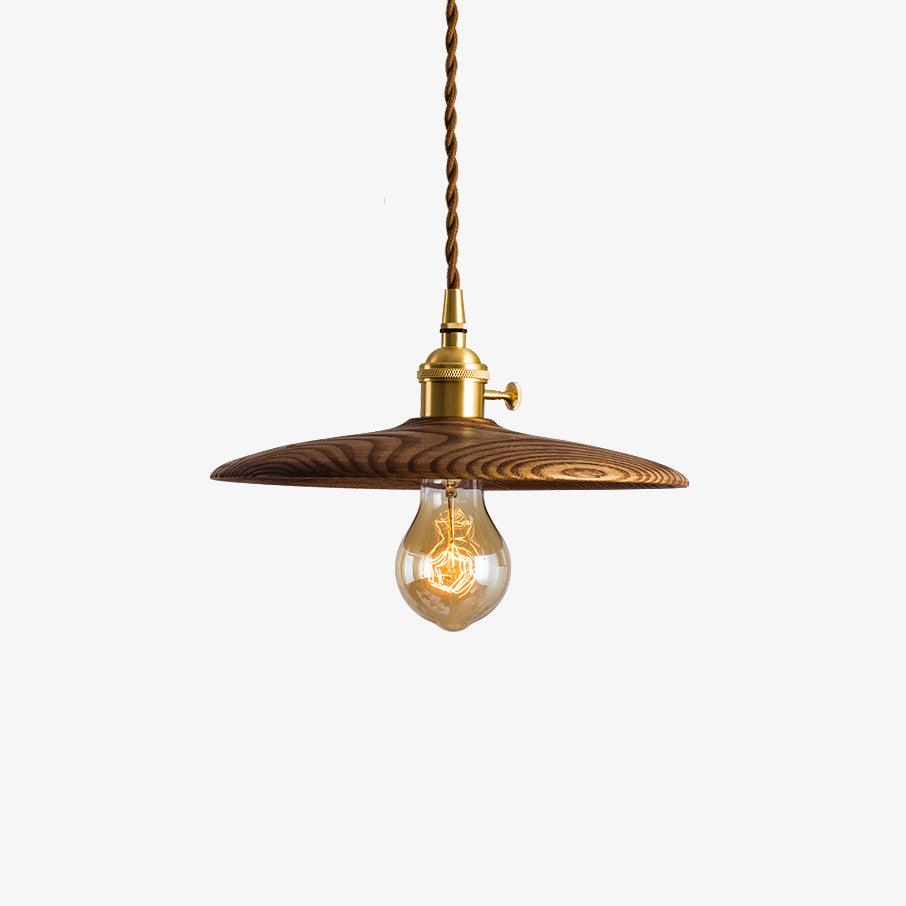 Veldra Brass Retro Pendant Light-Neutral Decor
