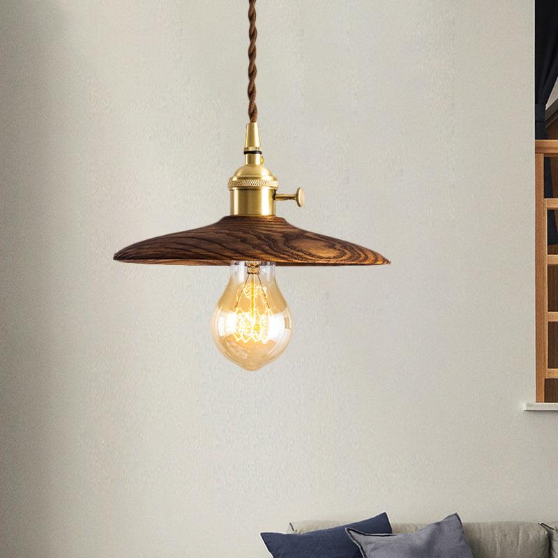 Veldra Brass Retro Pendant Light-Neutral Decor