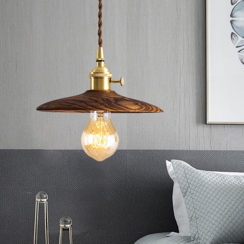 Veldra Brass Retro Pendant Light-Neutral Decor