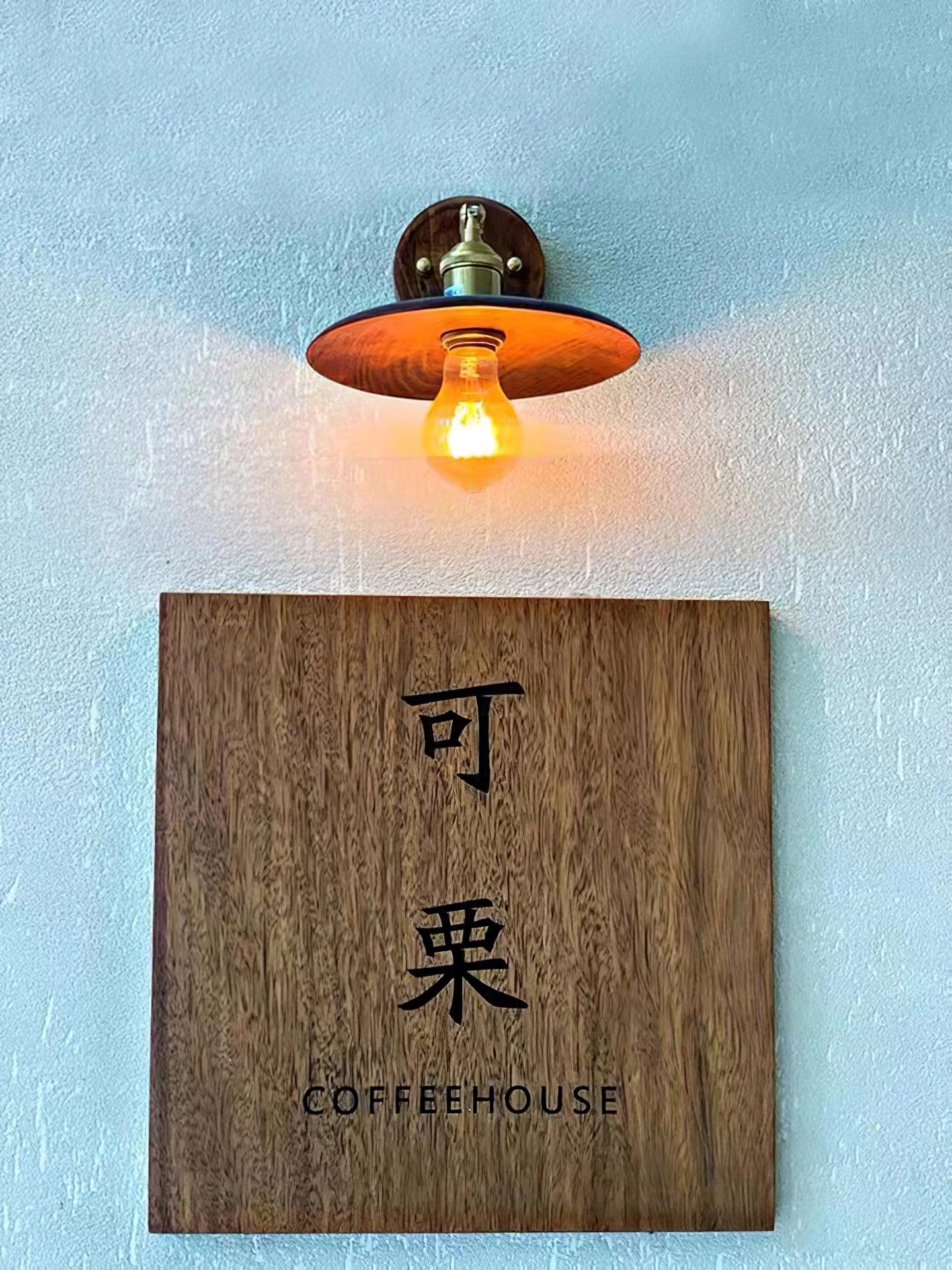 Kevelo Brass Rustic Wall Lamp-Neutral Decor