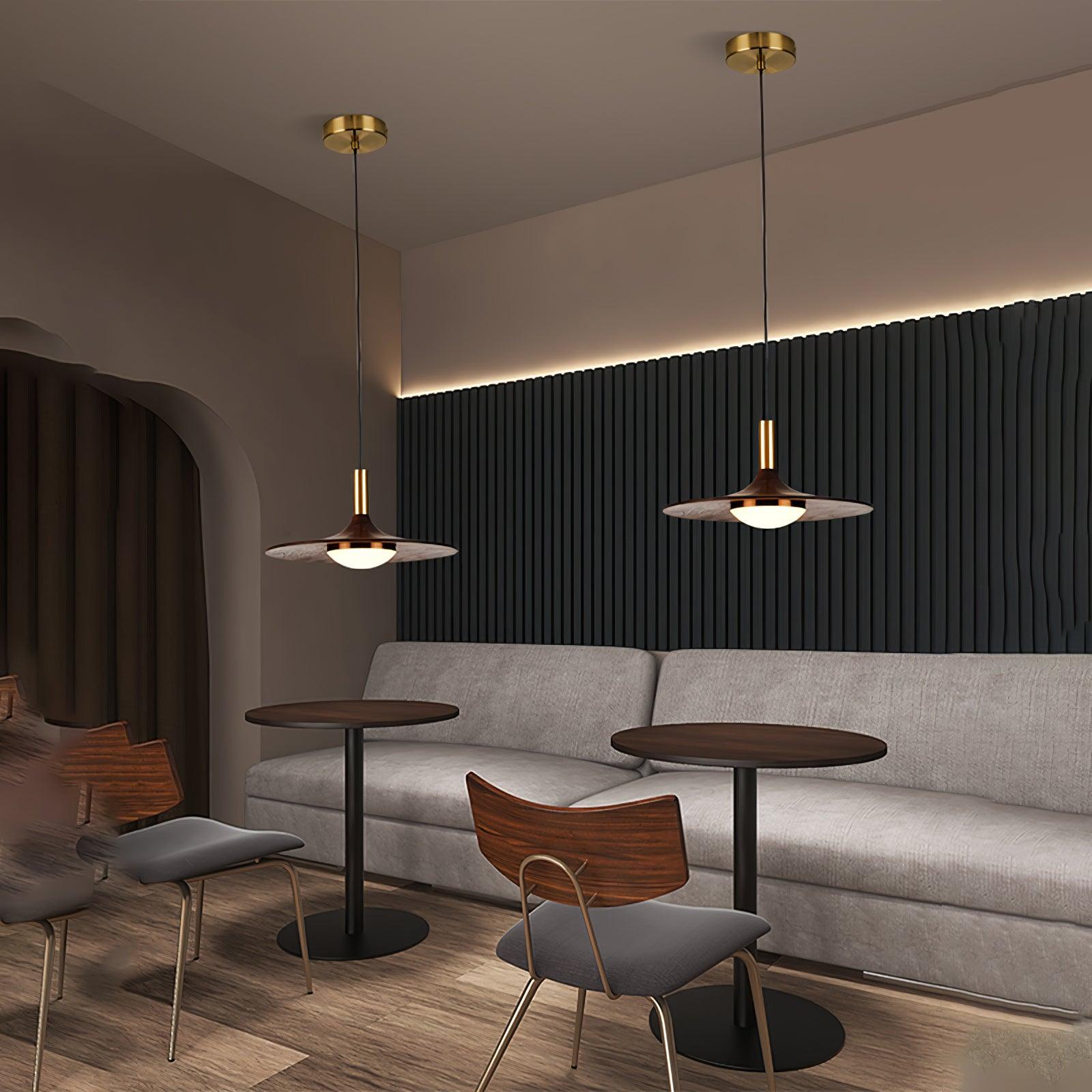 Blythe Modern Wood Pendant Light-Neutral Decor