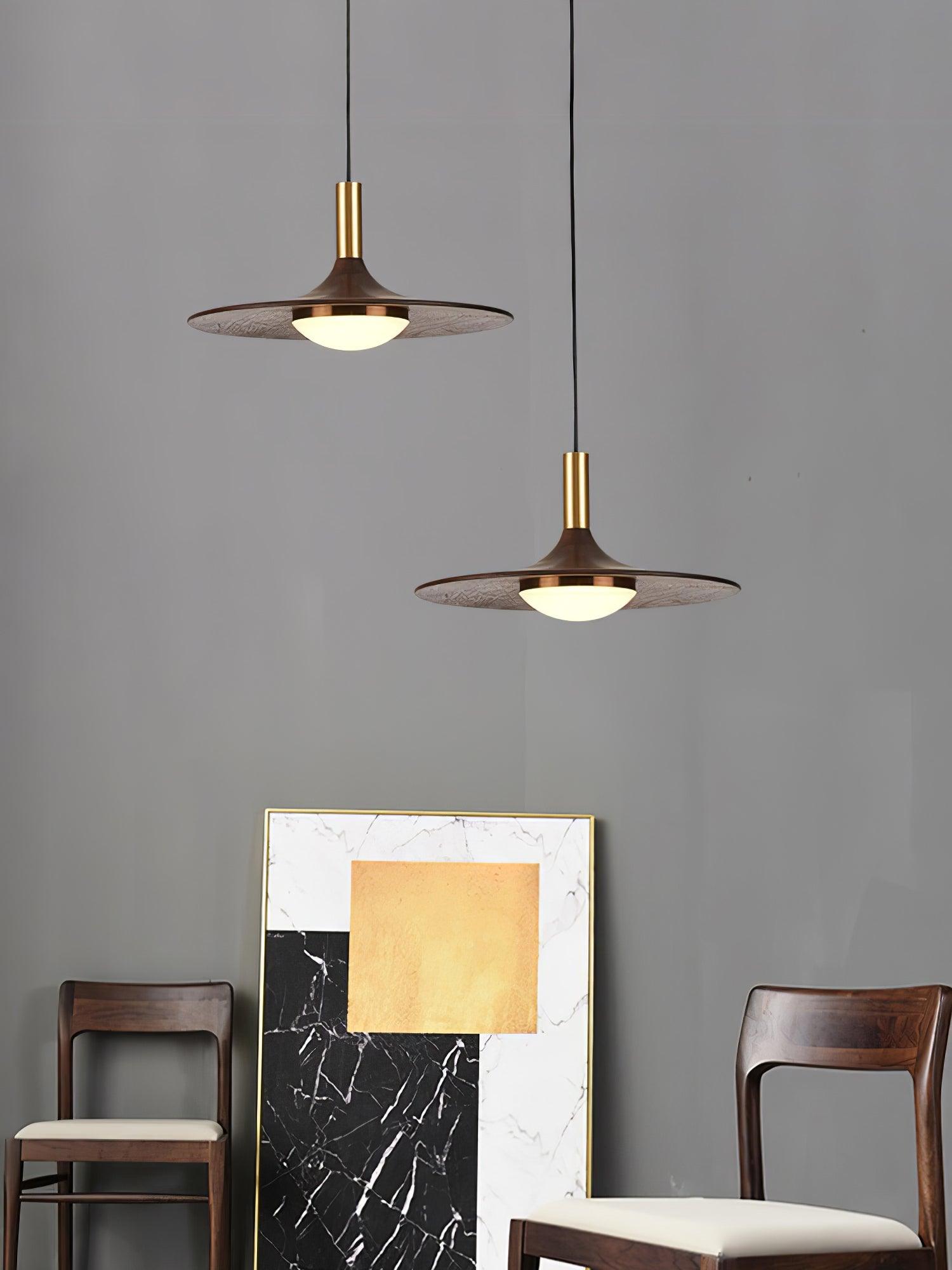 Blythe Modern Wood Pendant Light-Neutral Decor