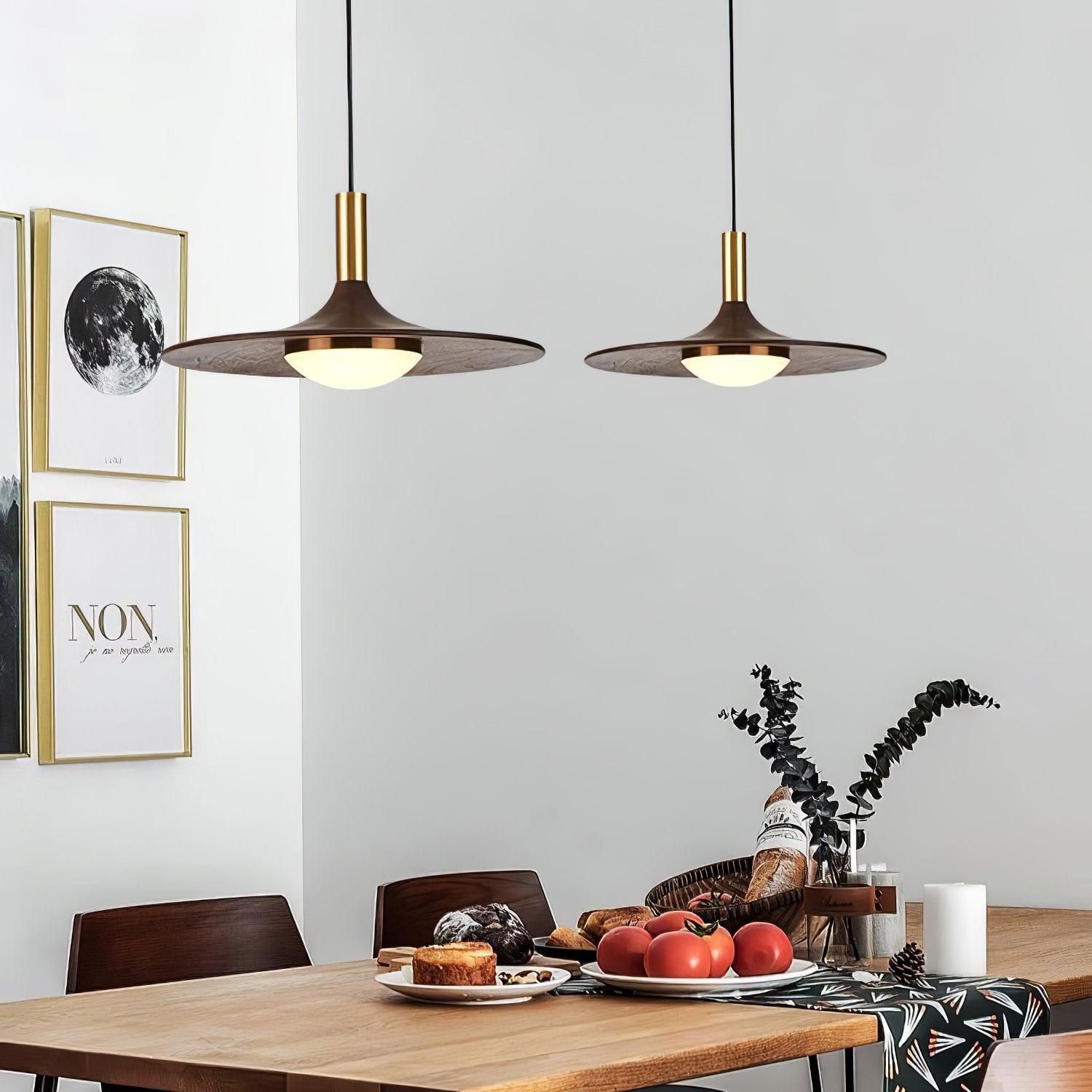 Blythe Modern Wood Pendant Light-Neutral Decor