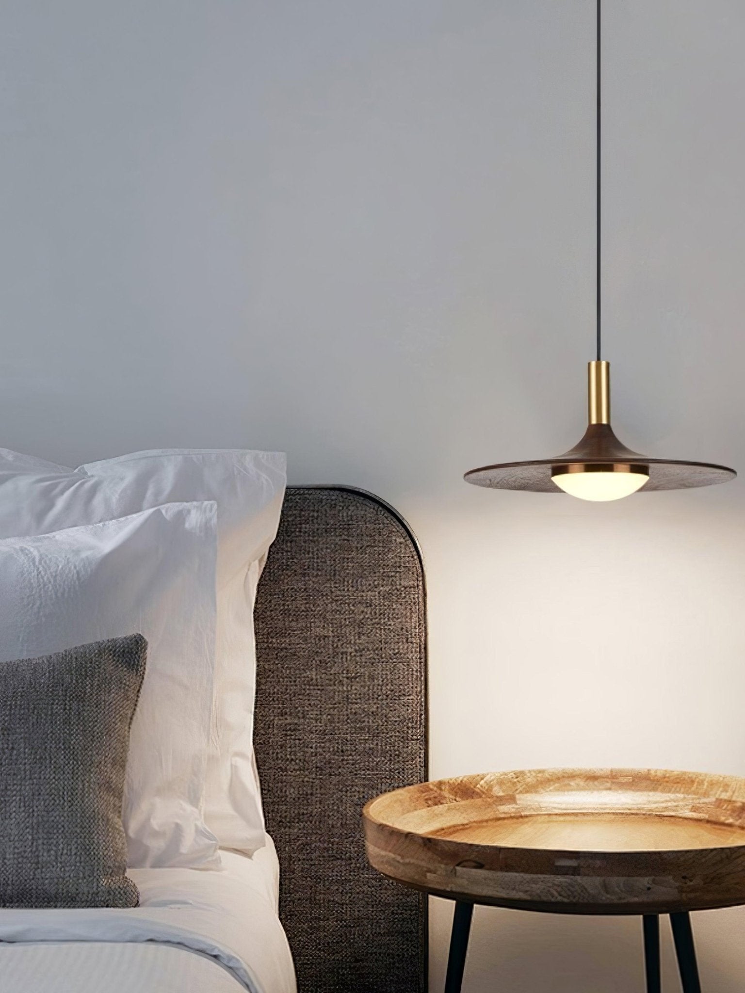 Blythe Modern Wood Pendant Light-Neutral Decor