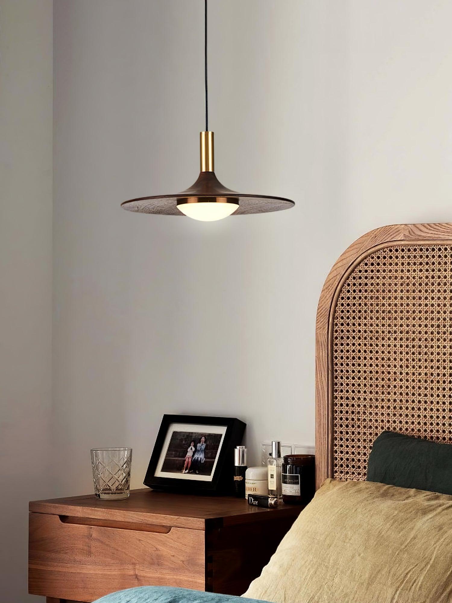 Blythe Modern Wood Pendant Light-Neutral Decor
