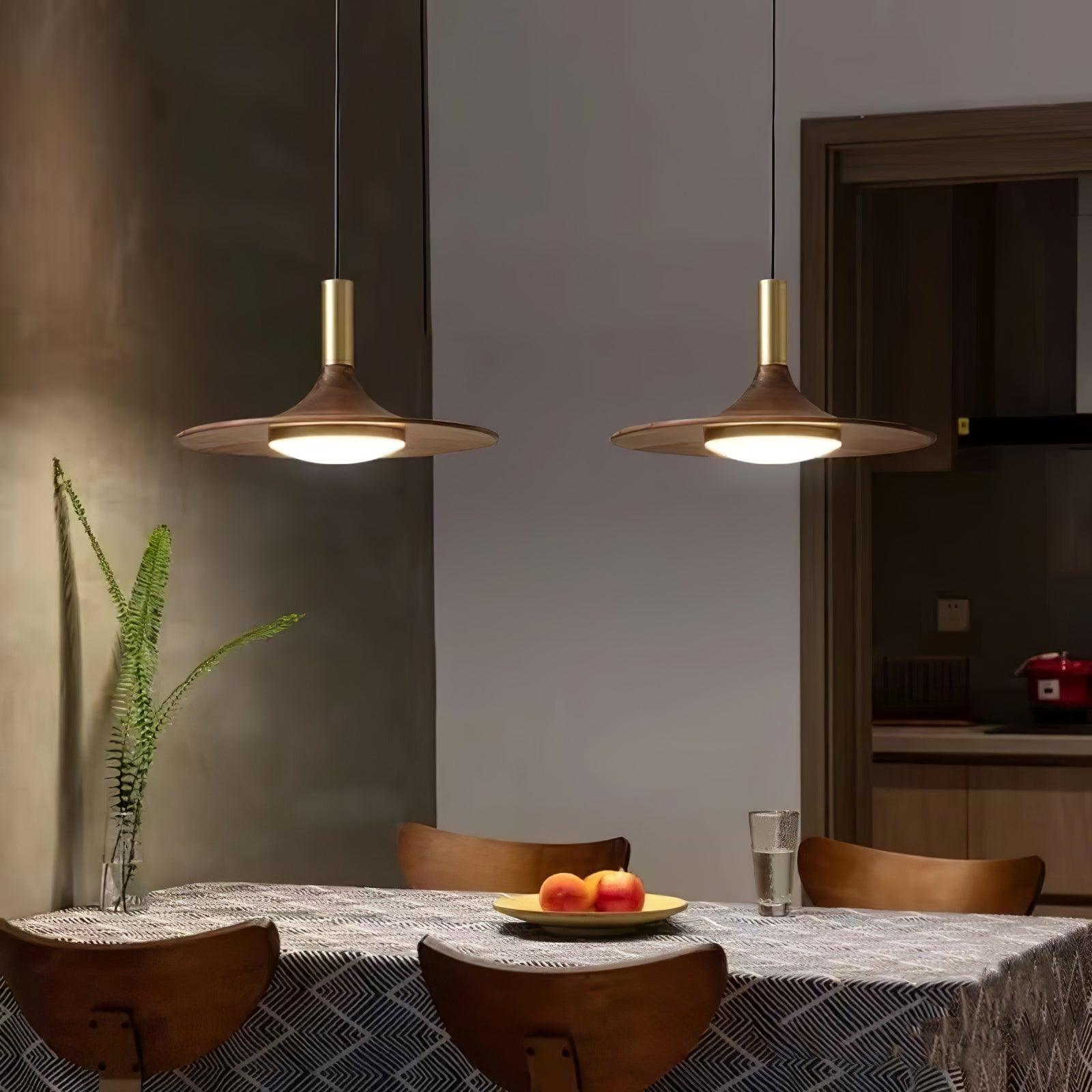 Blythe Modern Wood Pendant Light-Neutral Decor