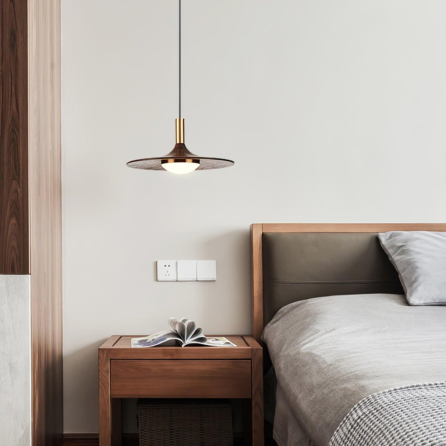 Blythe Modern Wood Pendant Light-Neutral Decor