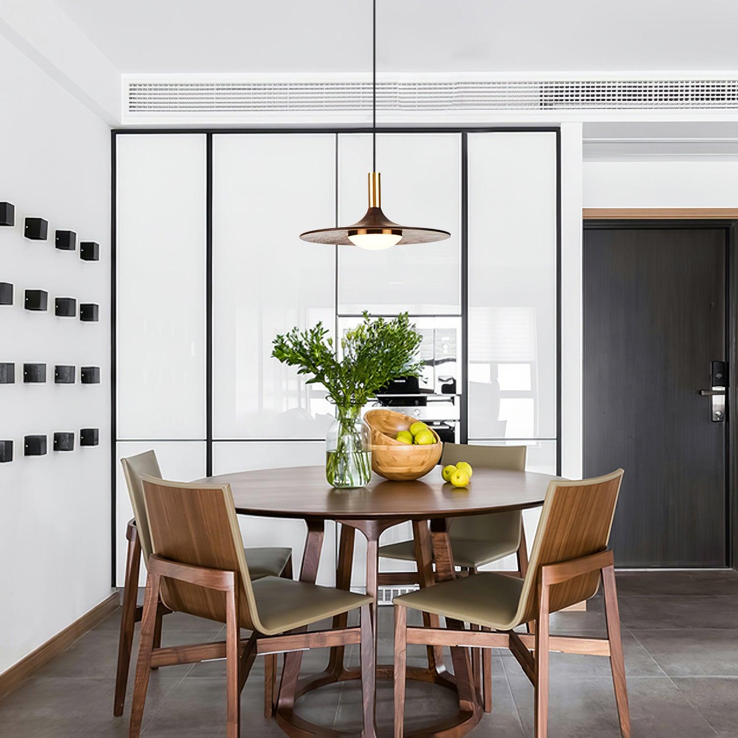 Blythe Modern Wood Pendant Light-Neutral Decor