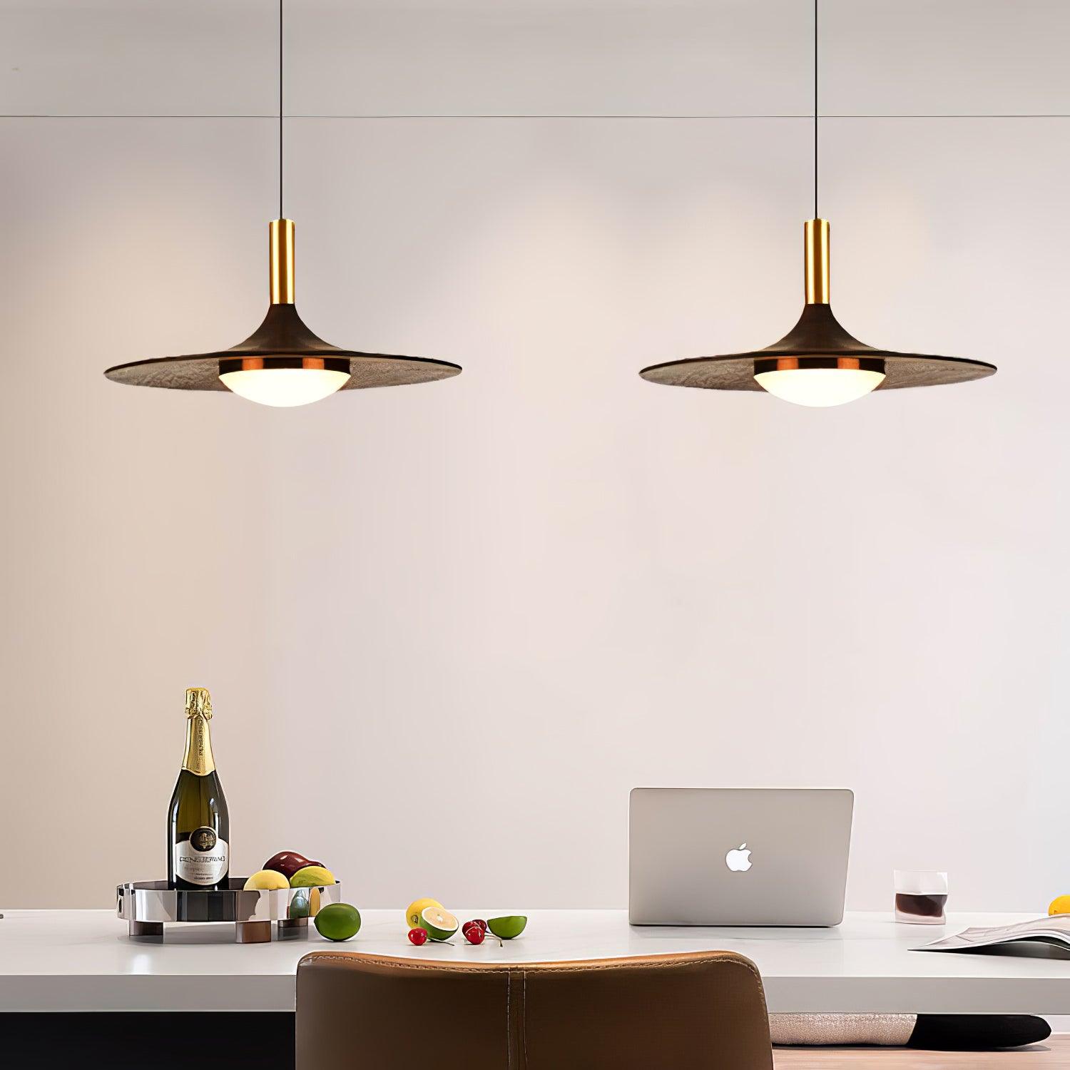 Blythe Modern Wood Pendant Light-Neutral Decor