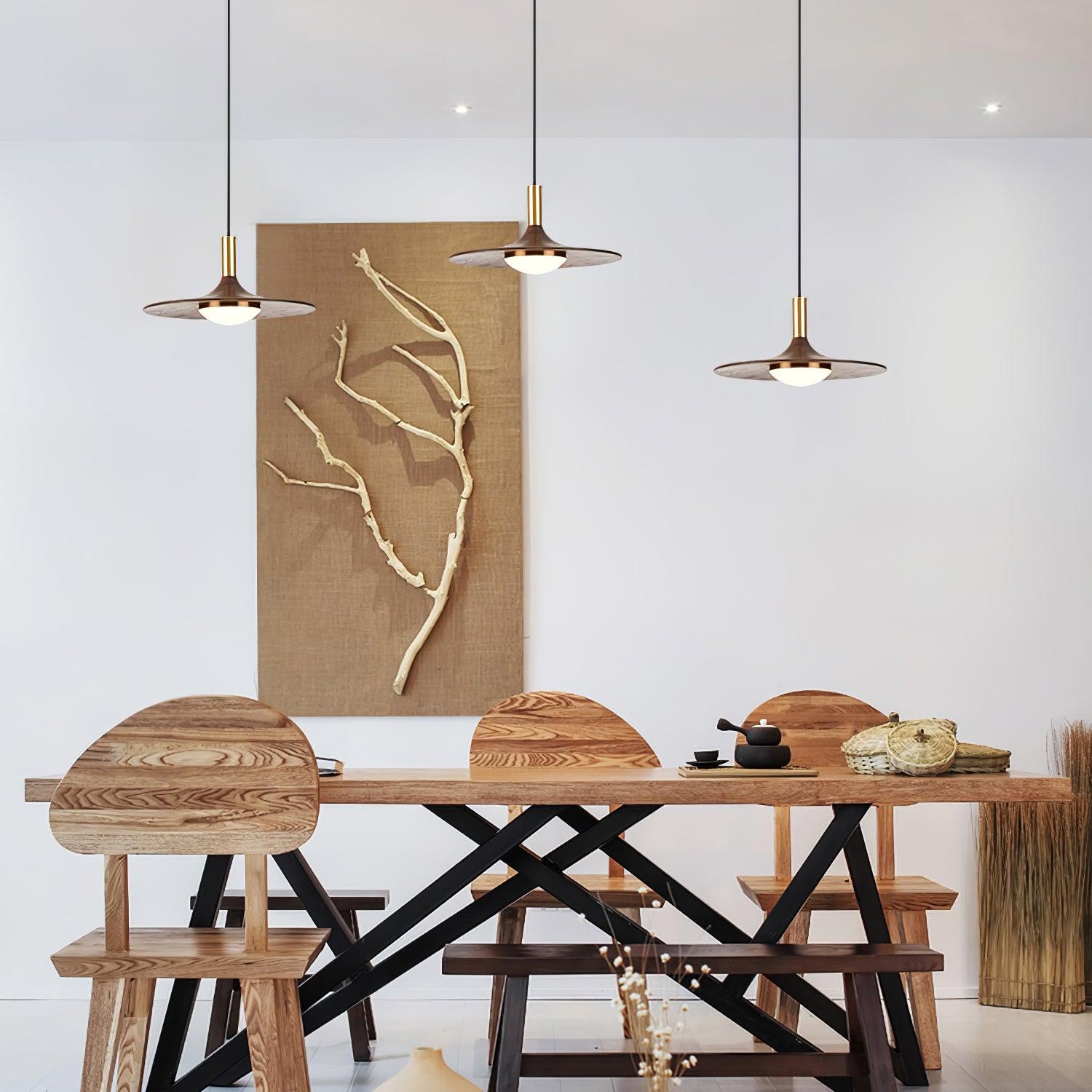 Blythe Modern Wood Pendant Light-Neutral Decor