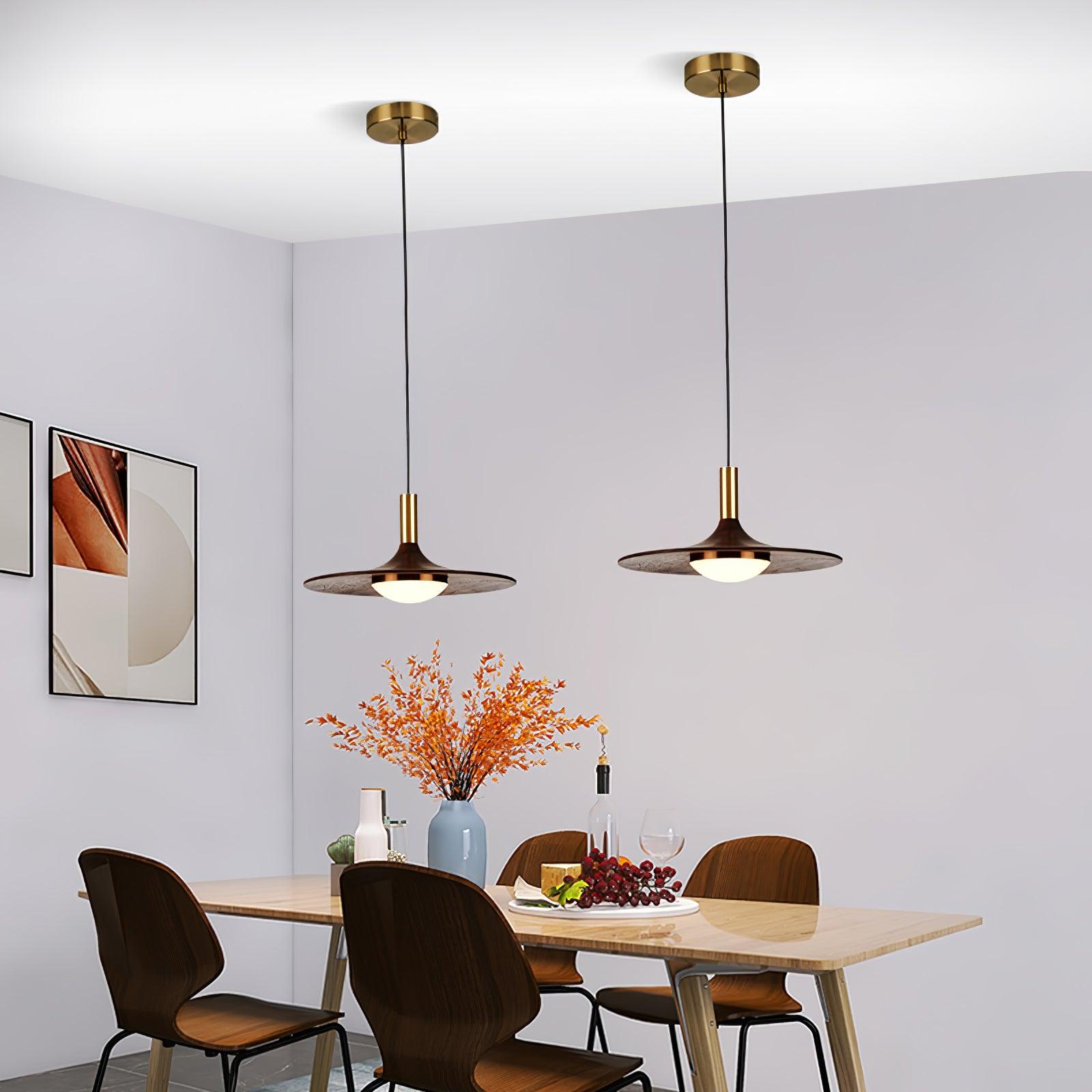 Blythe Modern Wood Pendant Light-Neutral Decor
