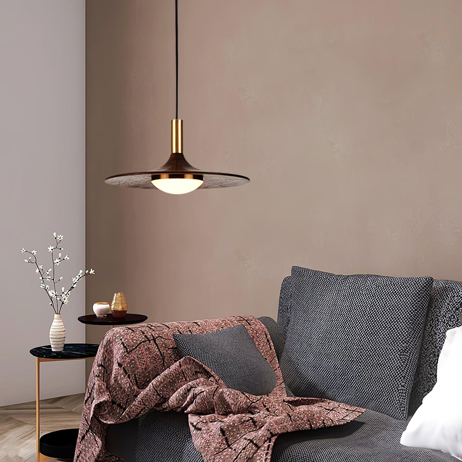 Blythe Modern Wood Pendant Light-Neutral Decor