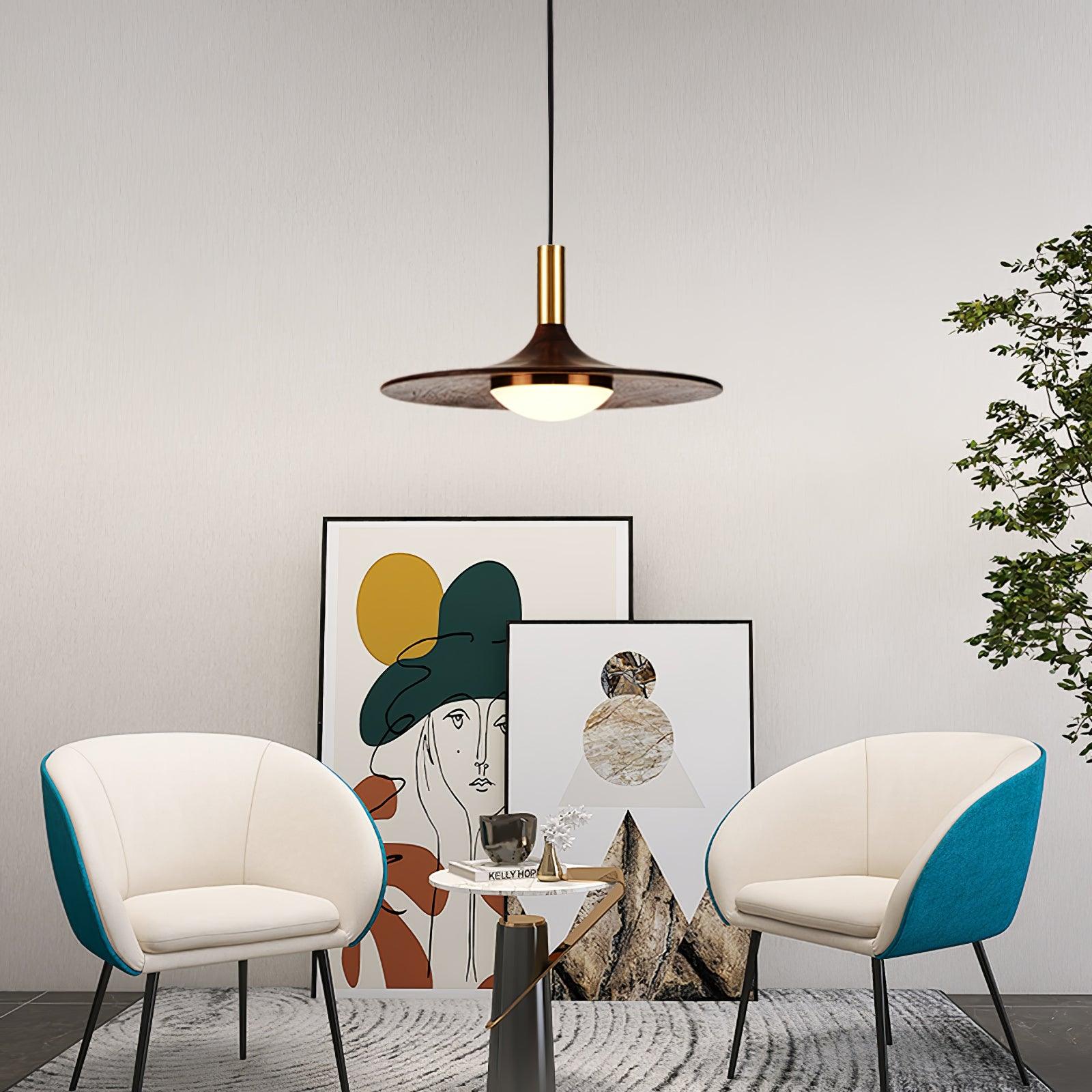 Blythe Modern Wood Pendant Light-Neutral Decor