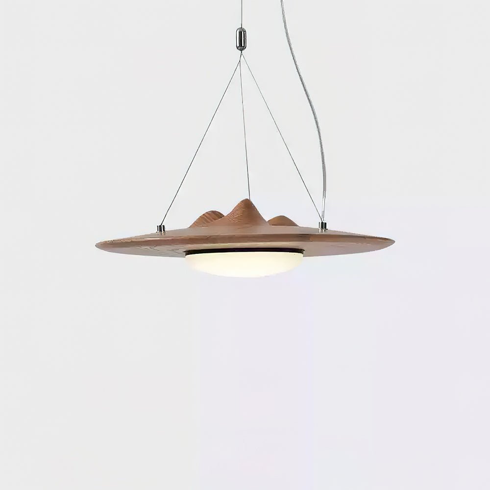 Vathea Premium Nordic Art Wood Pendant Lamp-Neutral Decor