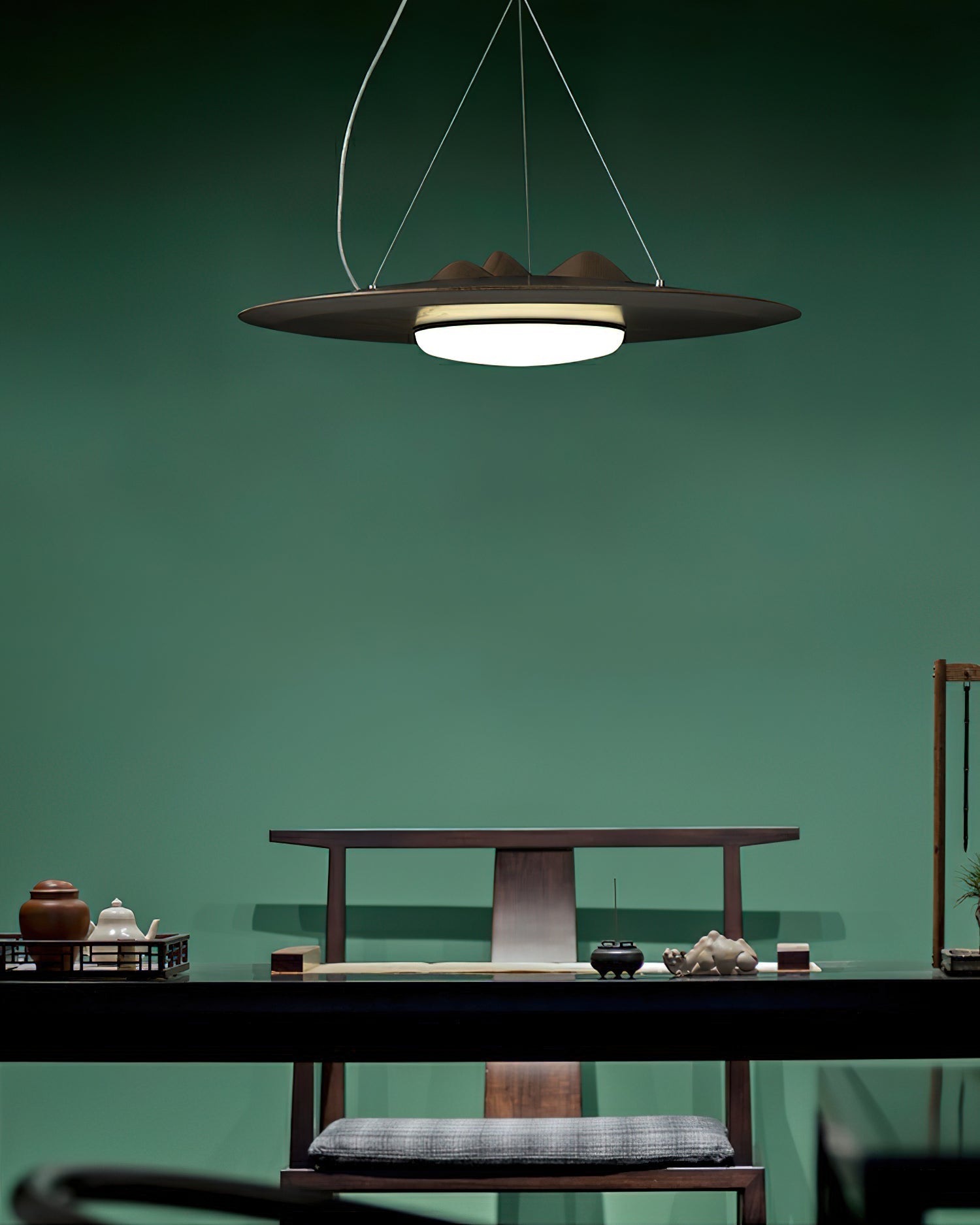 Vathea Premium Nordic Art Wood Pendant Lamp-Neutral Decor