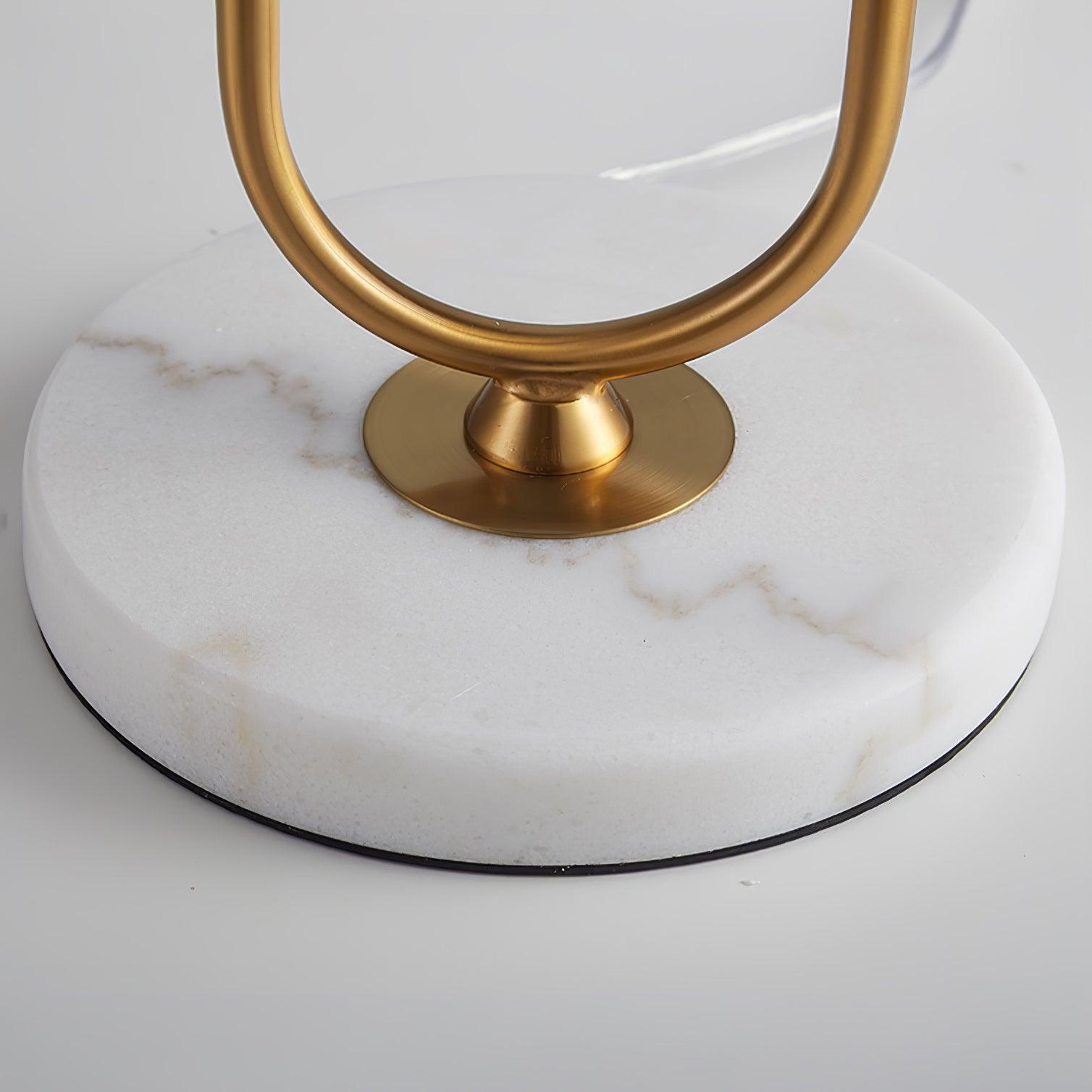 Ripj Marble Fabric Table Lamp-Neutral Decor