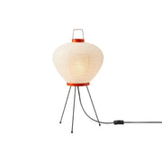 Washi 3A Table Lamp with a glowing paper shade on a tripod base.