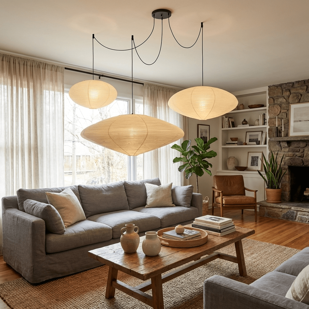 Foxmere Paper Pendant Light