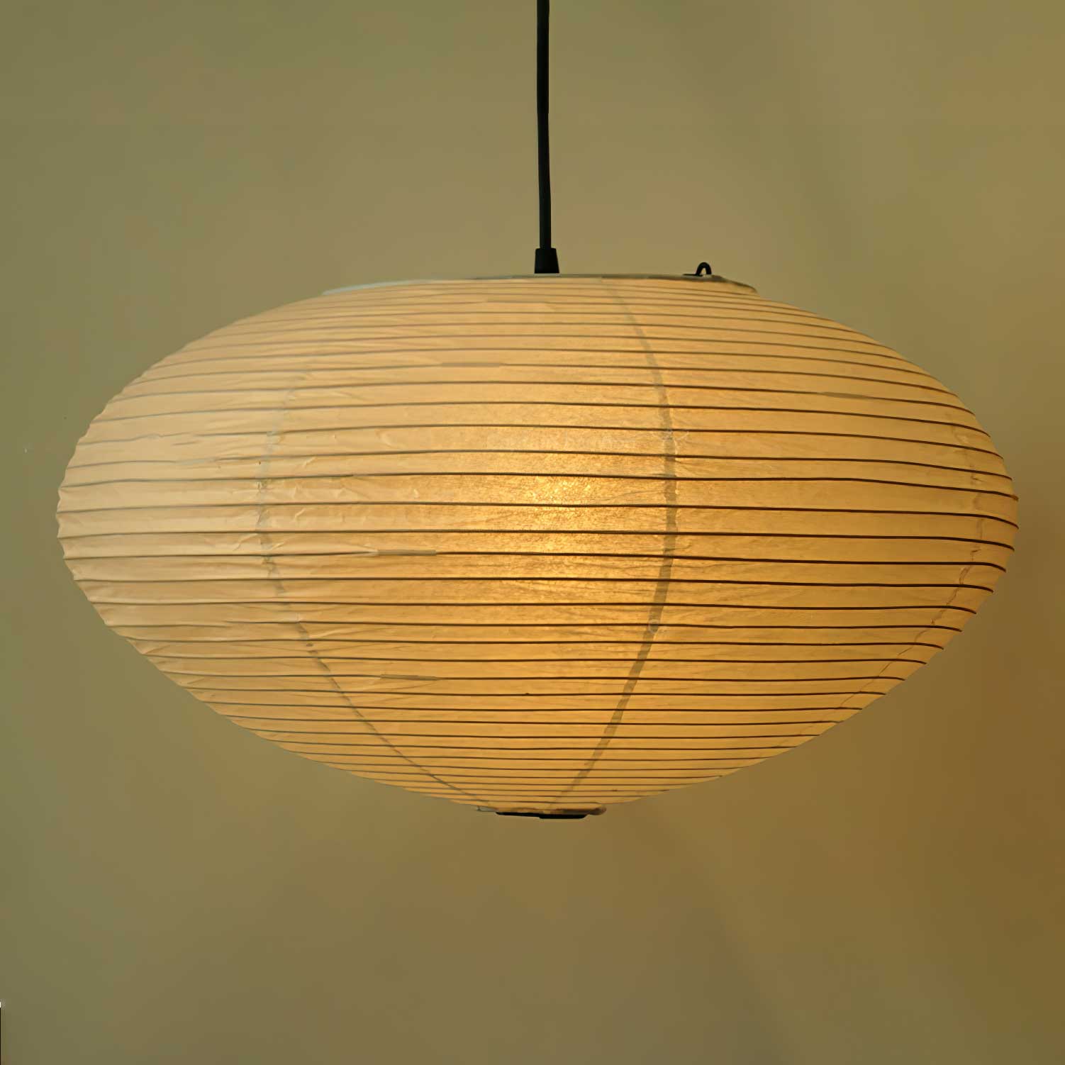 Orba Washi Paper 15A Pendant Light-Neutral Decor