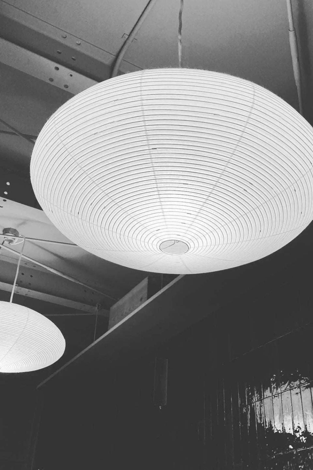 Orba Washi Paper 15A Pendant Light-Neutral Decor