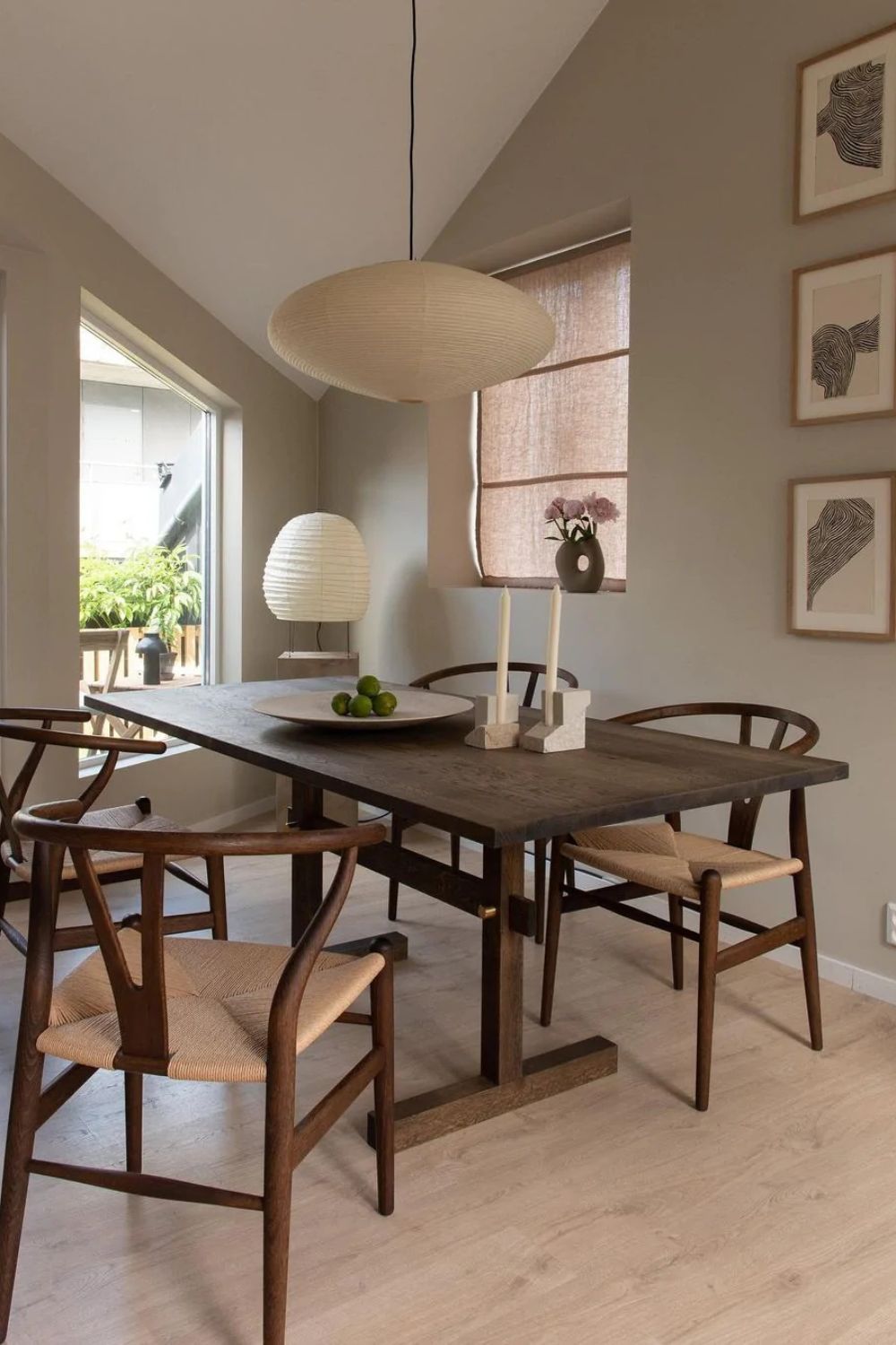 Orba Washi Paper 15A Pendant Light-Neutral Decor