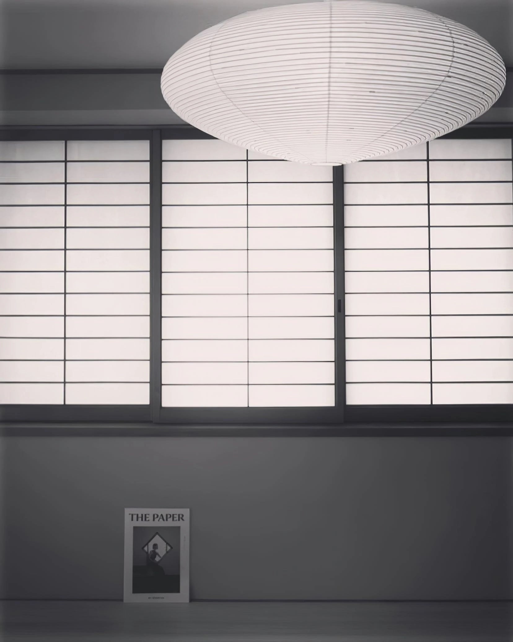 Lustra Pendant Lamp Paper for Living Room-Neutral Decor
