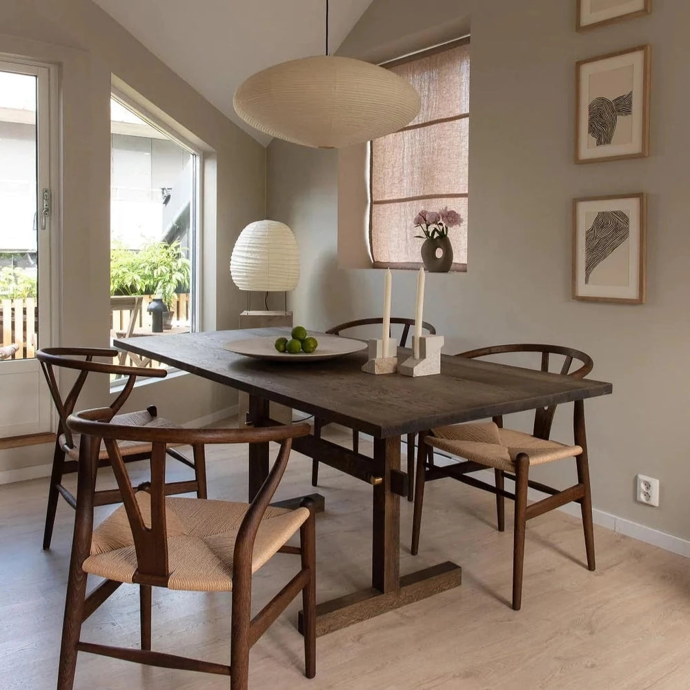 Orba Washi Paper 15A Pendant Light-Neutral Decor