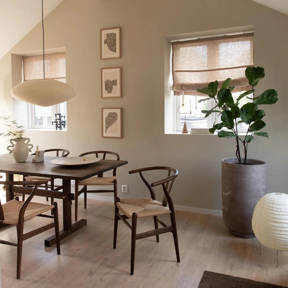 Lustra Pendant Lamp Paper for Living Room-Neutral Decor