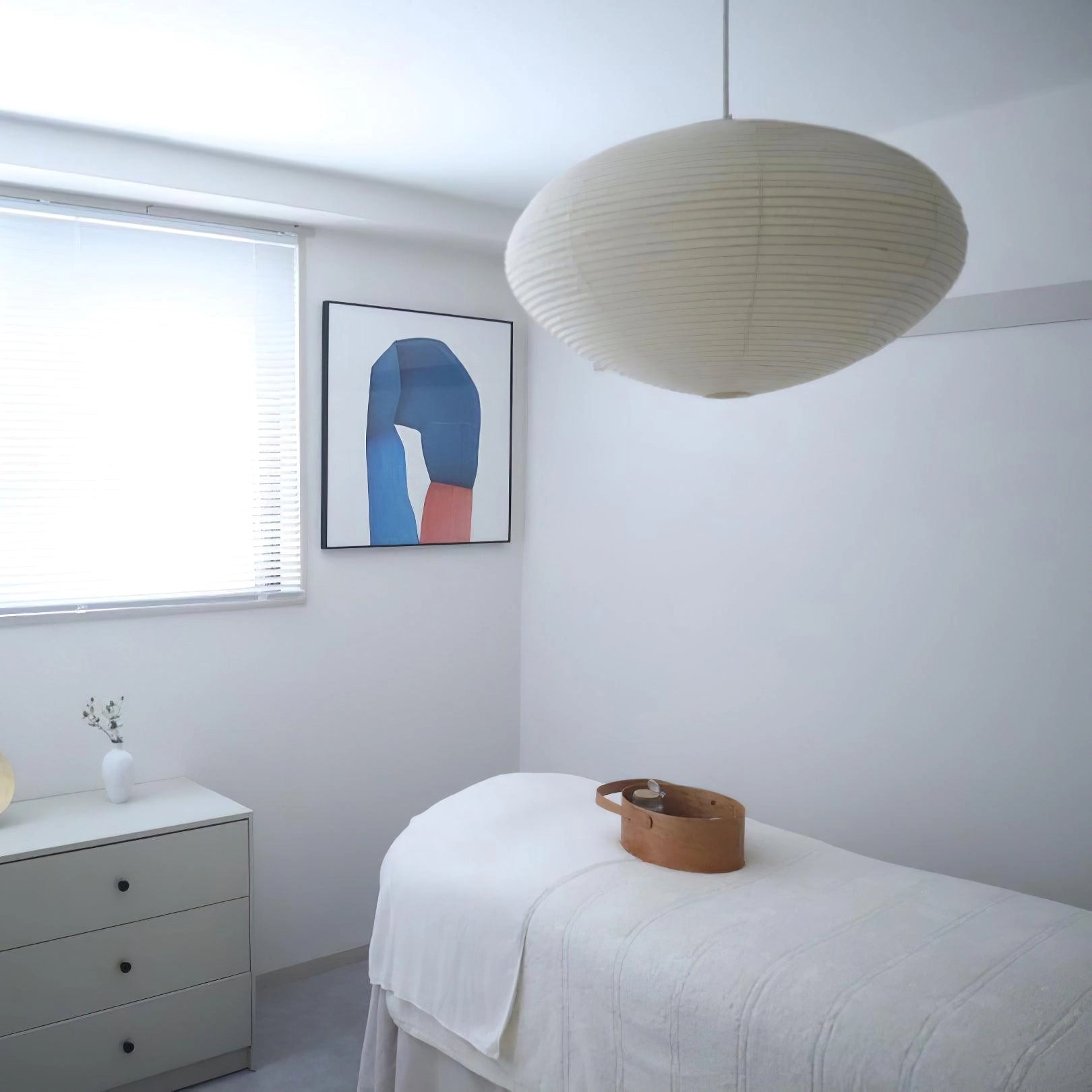 Lustra Pendant Lamp Paper for Living Room-Neutral Decor