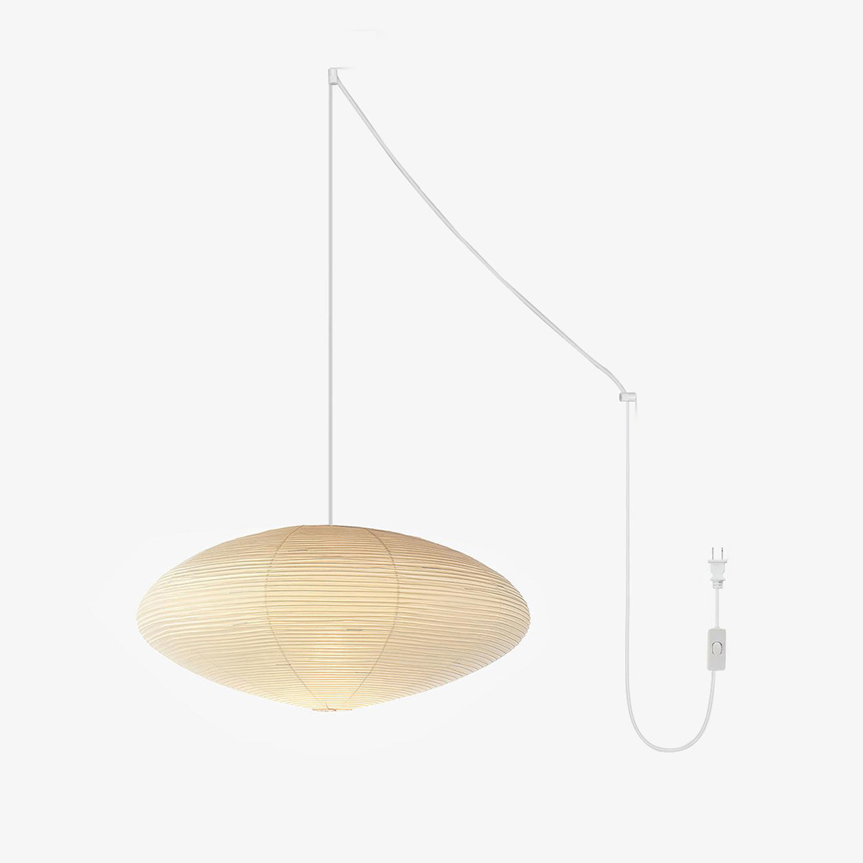 Lustra Pendant Lamp Paper for Living Room-Neutral Decor