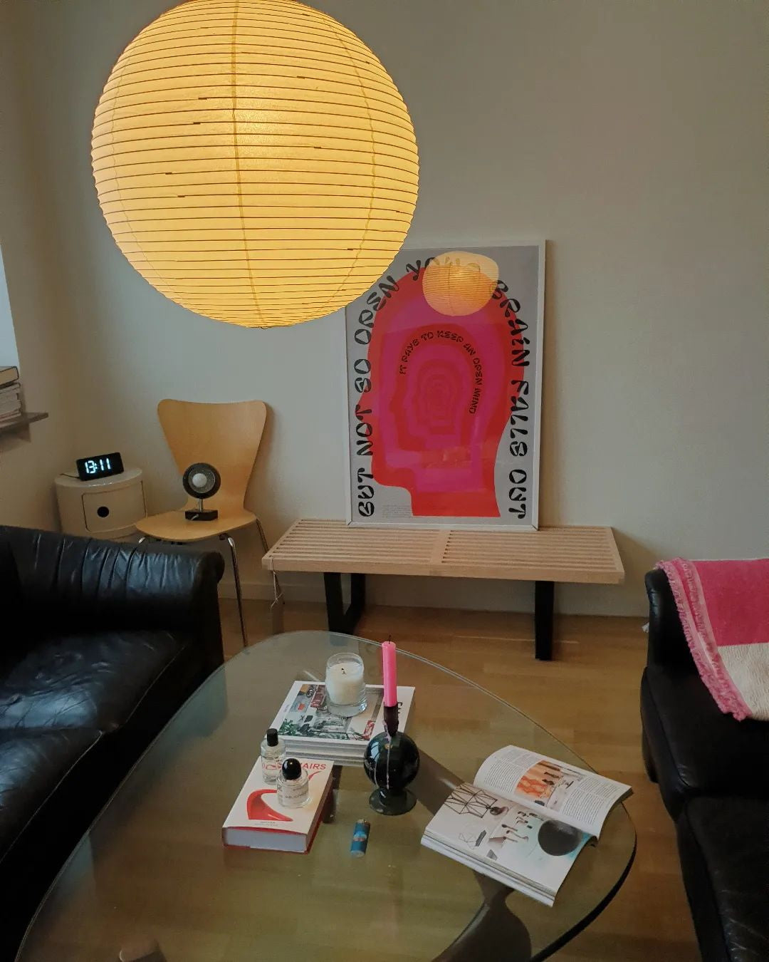 Arvexa Pendant Lamp Paper Wabi-Sabi Handmade-Neutral Decor