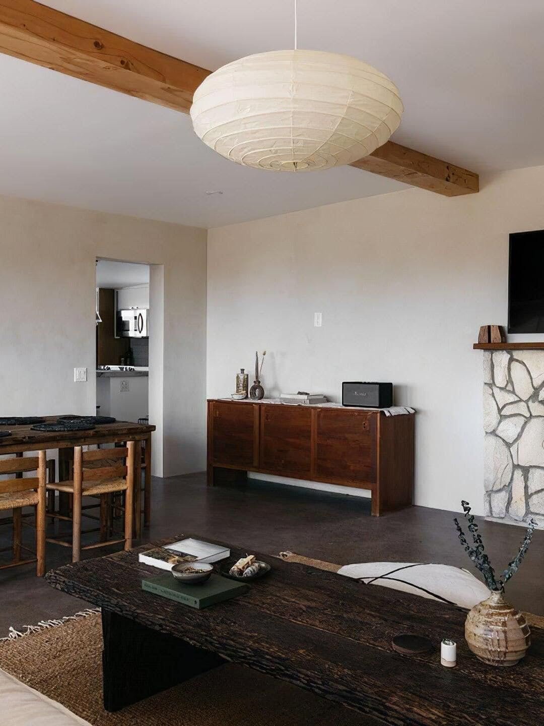 Lumaem Paper Traditional Pendant Lamp-Neutral Decor