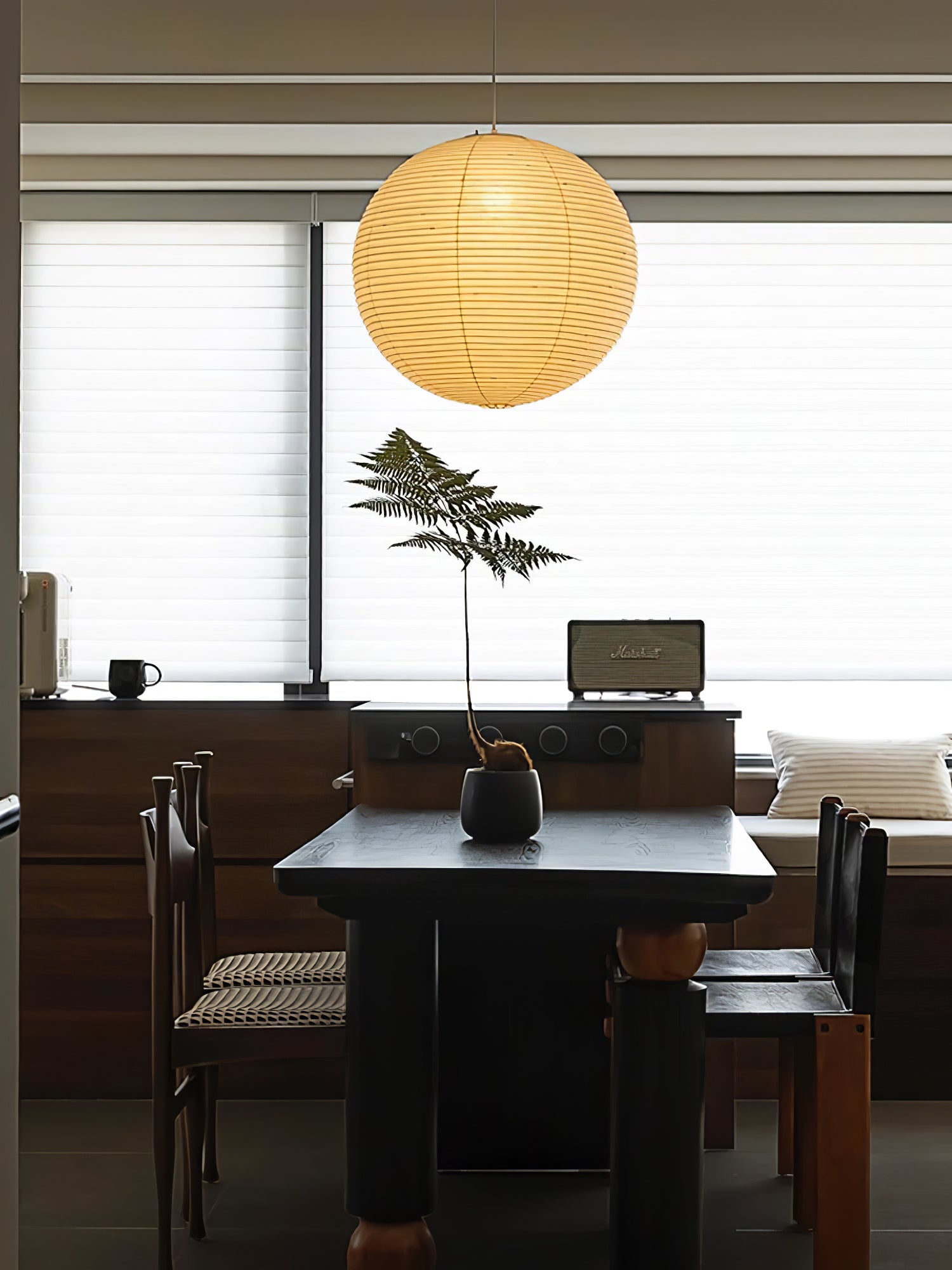 Lustra Pendant Lamp Paper for Living Room-Neutral Decor