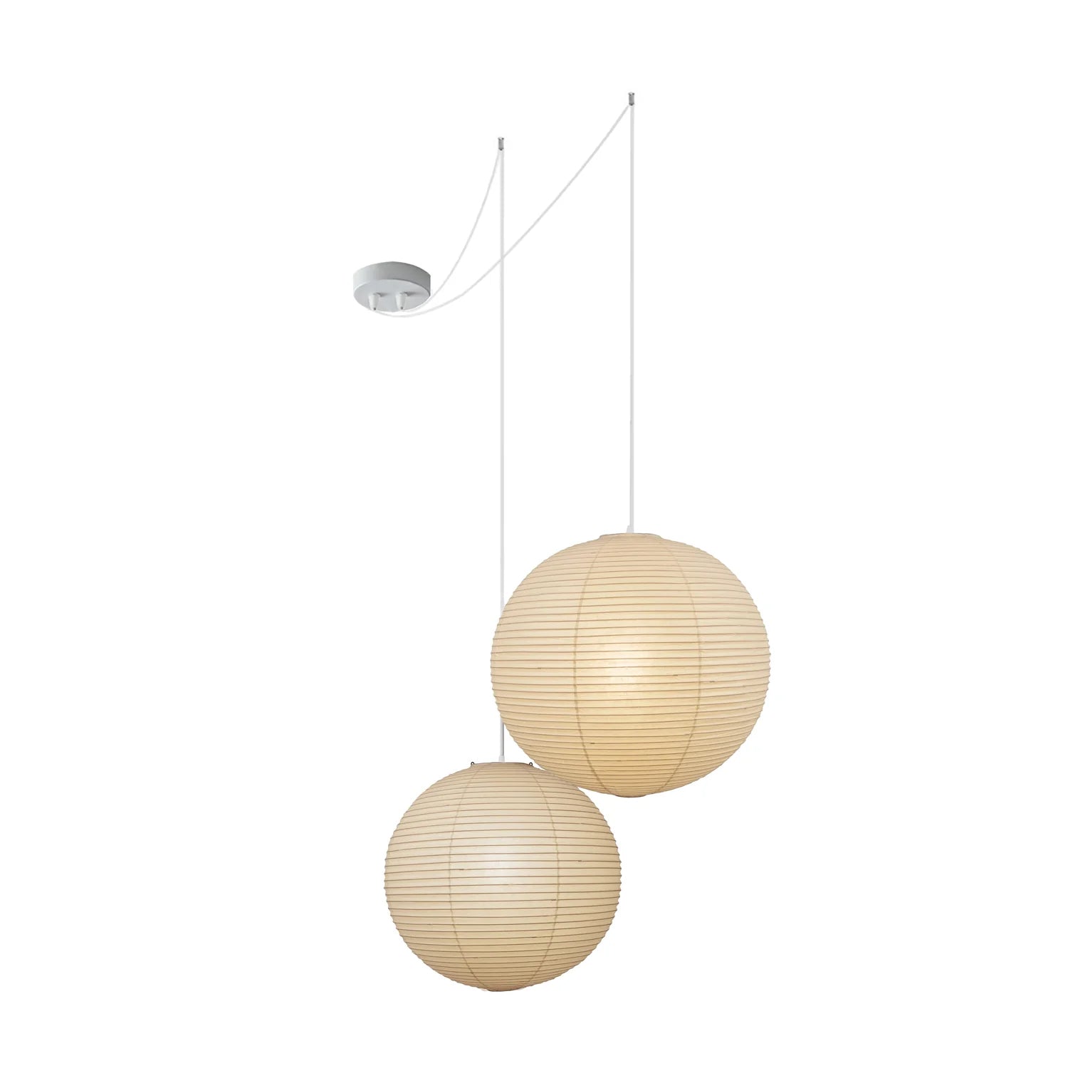 Lustra Pendant Lamp Paper for Living Room-Neutral Decor